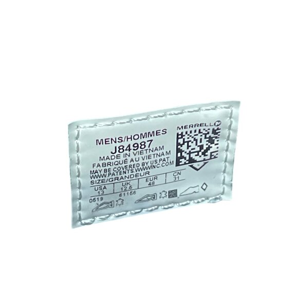 Merrell Mens brown leather slip on comfort casual loafers Sz 13 SKU 9650 - Picture 6 of 15